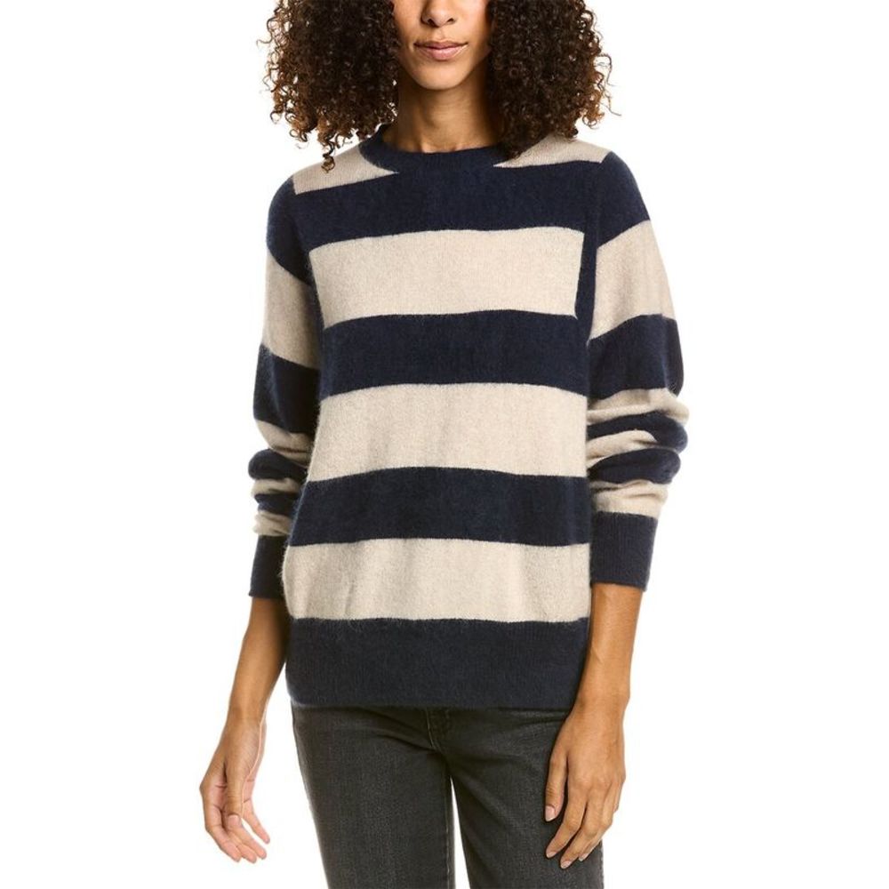 Majestic Filatures Ultra Soft Novelty Stripe Sweater